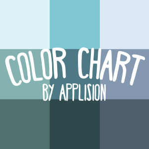 フラットデザインの色味を簡単に実装できるカラーチャート作りました！